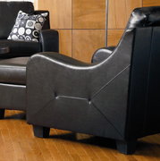 Java Contemporary Leather Chair